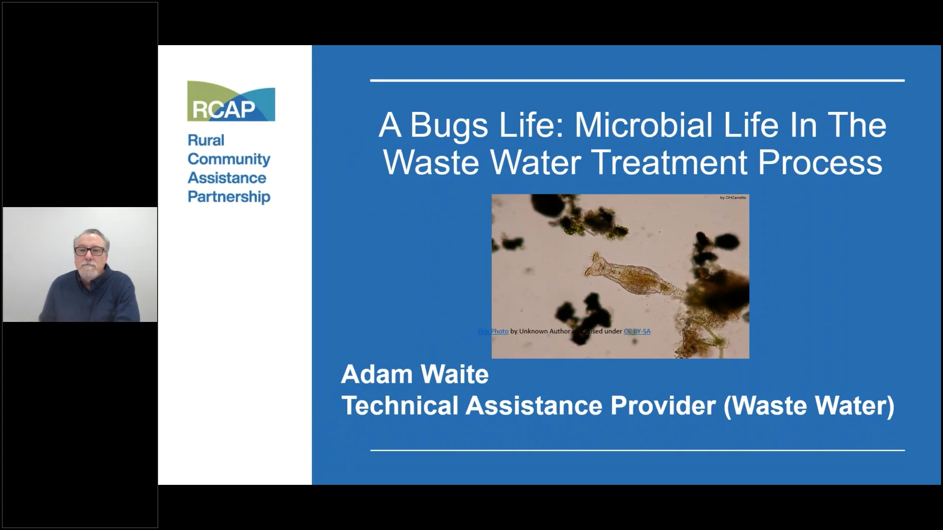 RCAP inar A Bug’s Life Ensuring the Health of Your Wastewater