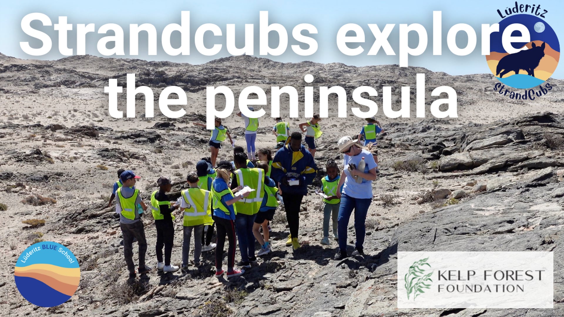 Strandcubs explore the peninsula with Olga