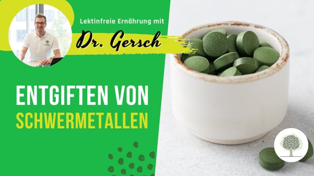 Entgiften von Schwermetallen 
