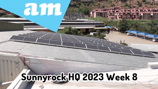 Week Eight 2023 Vlog of Sunnyrock HQ, Support Team, Solar Off-grid 50kWh System and Vinyl Decals