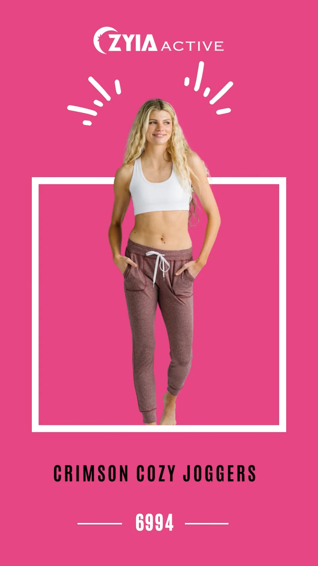 Zyia cozy jogger in - Gem