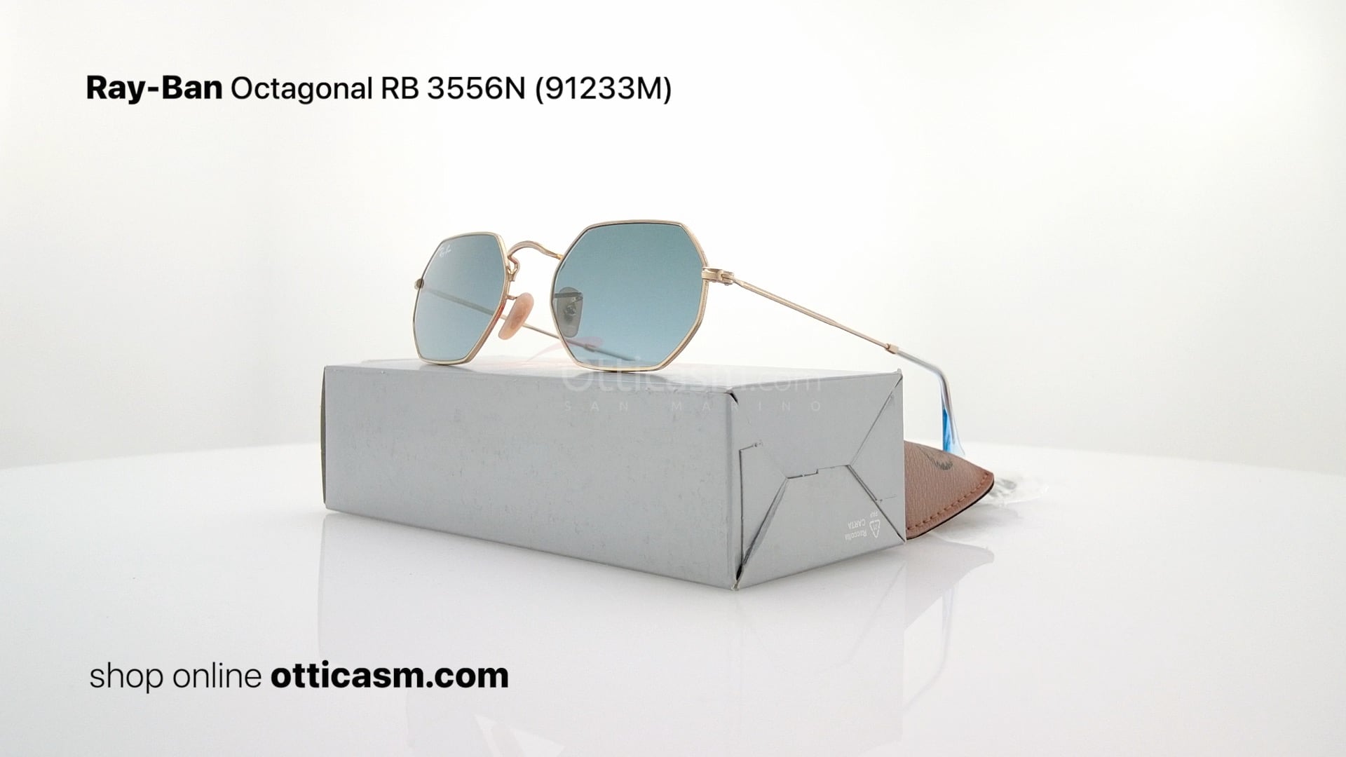Ray-Ban Octagonal RB 3556N (91233M)