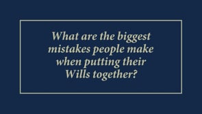 Biggest mistake people make in their Wills with Abraham Somovarpha