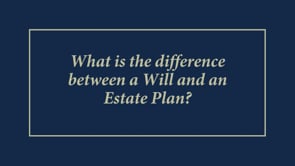 What is the difference between a Will and having a Plan with Lorne Jackson