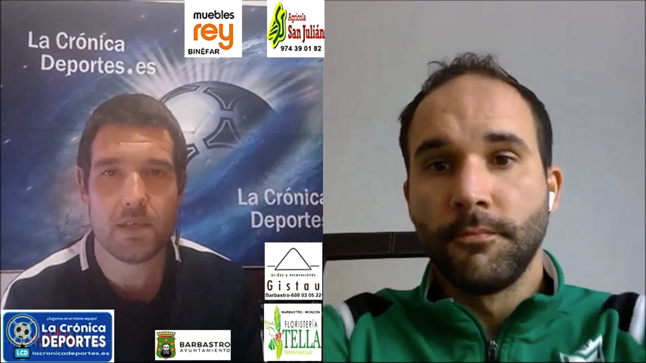 "Jornada 21" Análisis Primera Regional Gr 2 / EDGAR BAÑOS (Entrenador Mequinenza)