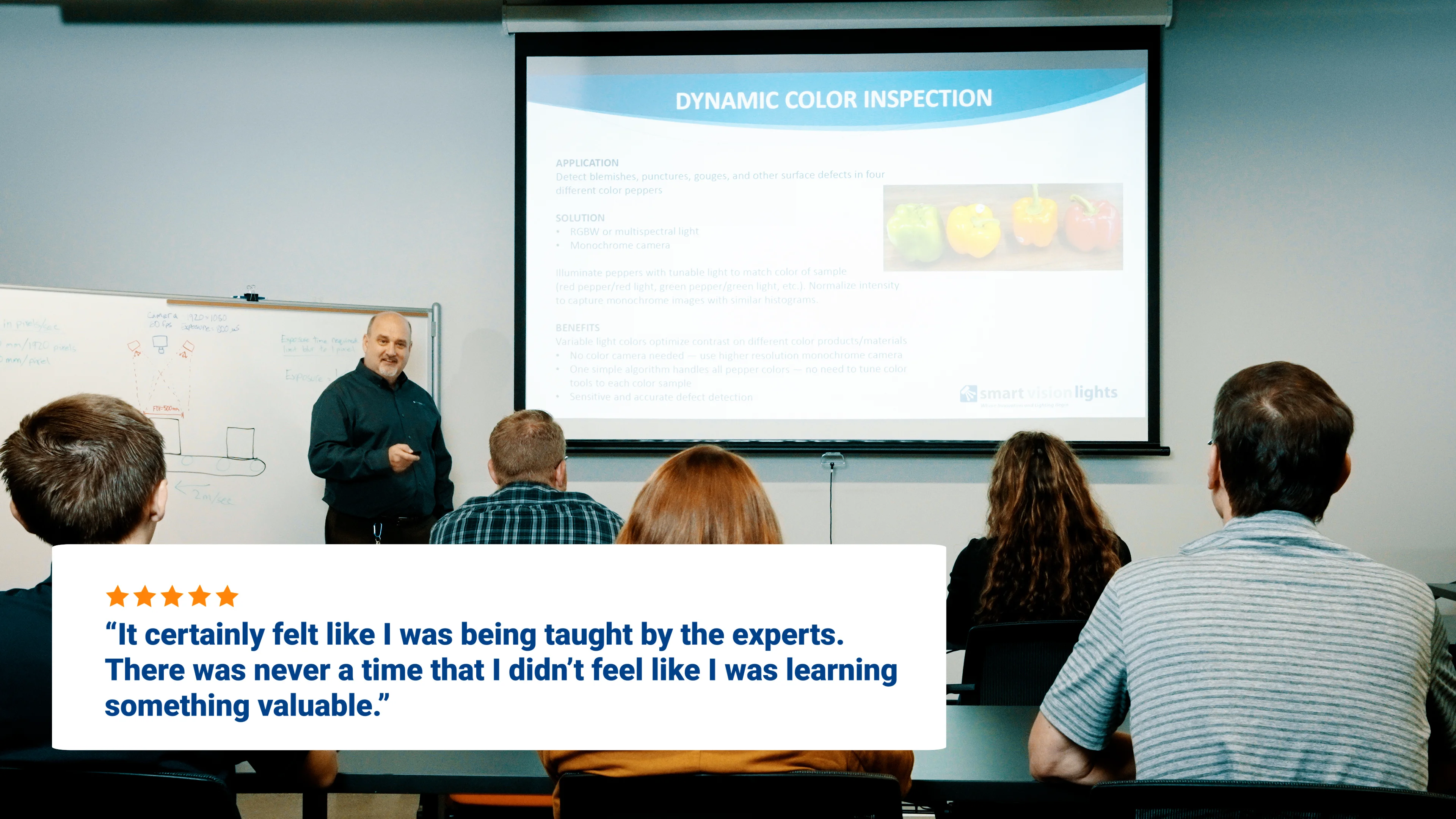 Free Machine Vision Training at Smart Vision Lights