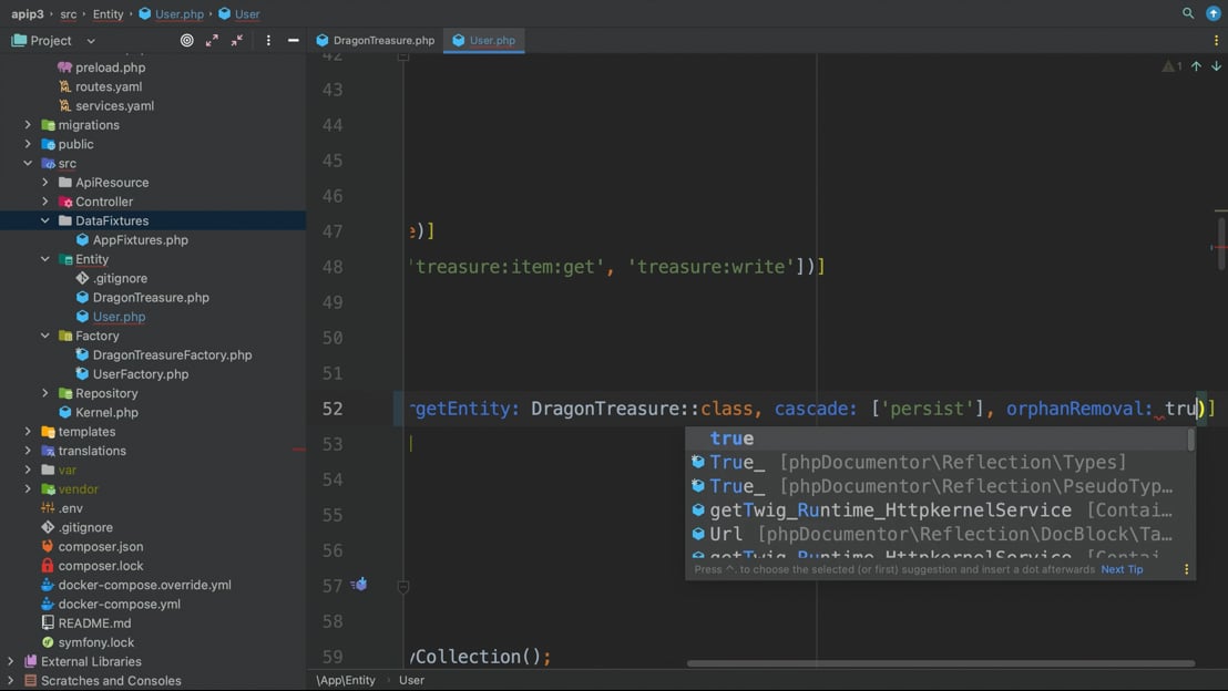 Removing Items from a Collection > API Platform 3 Part 1: Mythically ...