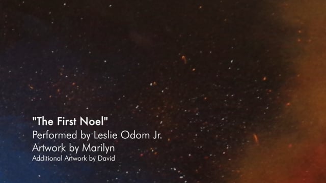 WLA - The First Noel - Original Artwork (Music by Leslie Odom Jr.)