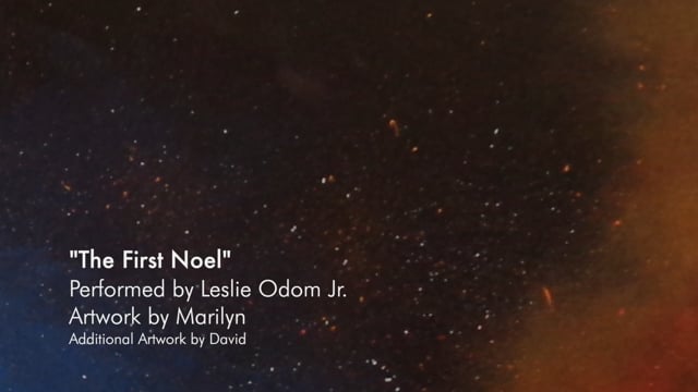 WLA - The First Noel - Original Artwork (Music by Leslie Odom Jr.)