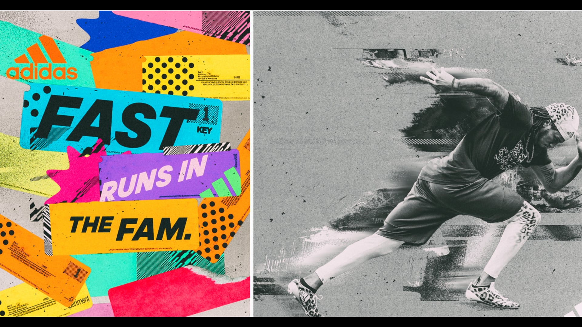Adidas /// Fast Runs In The Family /// Installation