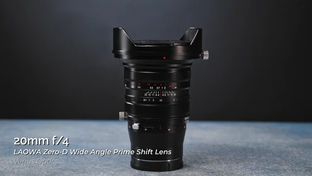 Venus Optics Laowa 20mm f/4 Zero-D Shift Lens for Nikon Z