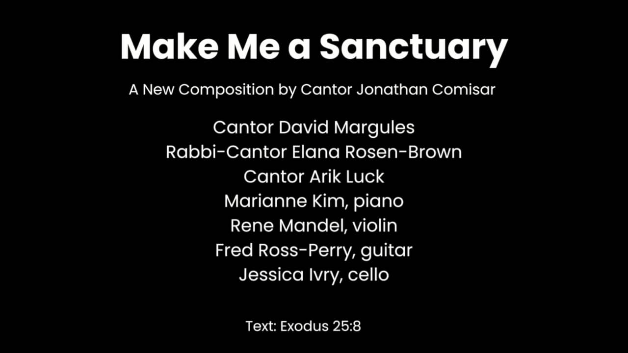 Make Me a Sanctuary on Vimeo