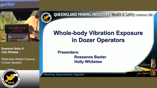 Baxter/Whitelaw - Whole-body Vibration exposure in Dozer operators