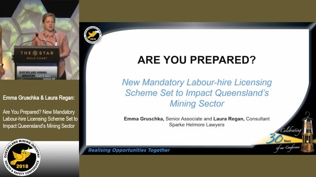 Gruschka/Regan - Are You Prepared? New Mandatory Labour-hire Licensing Scheme Set to Impact Queensland’s Mining Sector