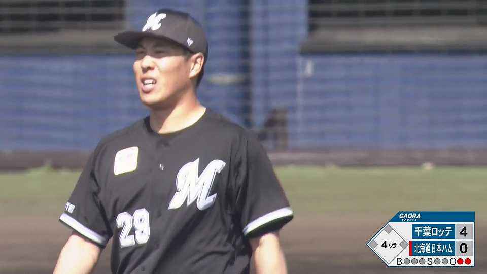 【練習試合】マリーンズ・西野勇士が4回無失点で開幕ローテーションへアピール!!  2023年2月23日 北海道日本ハムファイターズ 対 千葉ロッテマリーンズ