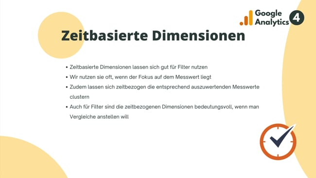Zeitbasierte Dimensionen