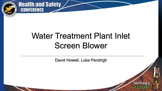Howell/Pendrigh - Water Treatment Plant Inlet Screen Blower