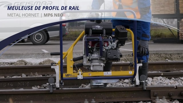 MP6 NEO | Meuleuse de profil de rail et d'appareils de voie