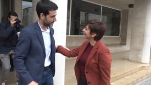 La ministra Isabel Rodríguez visita l'Escala