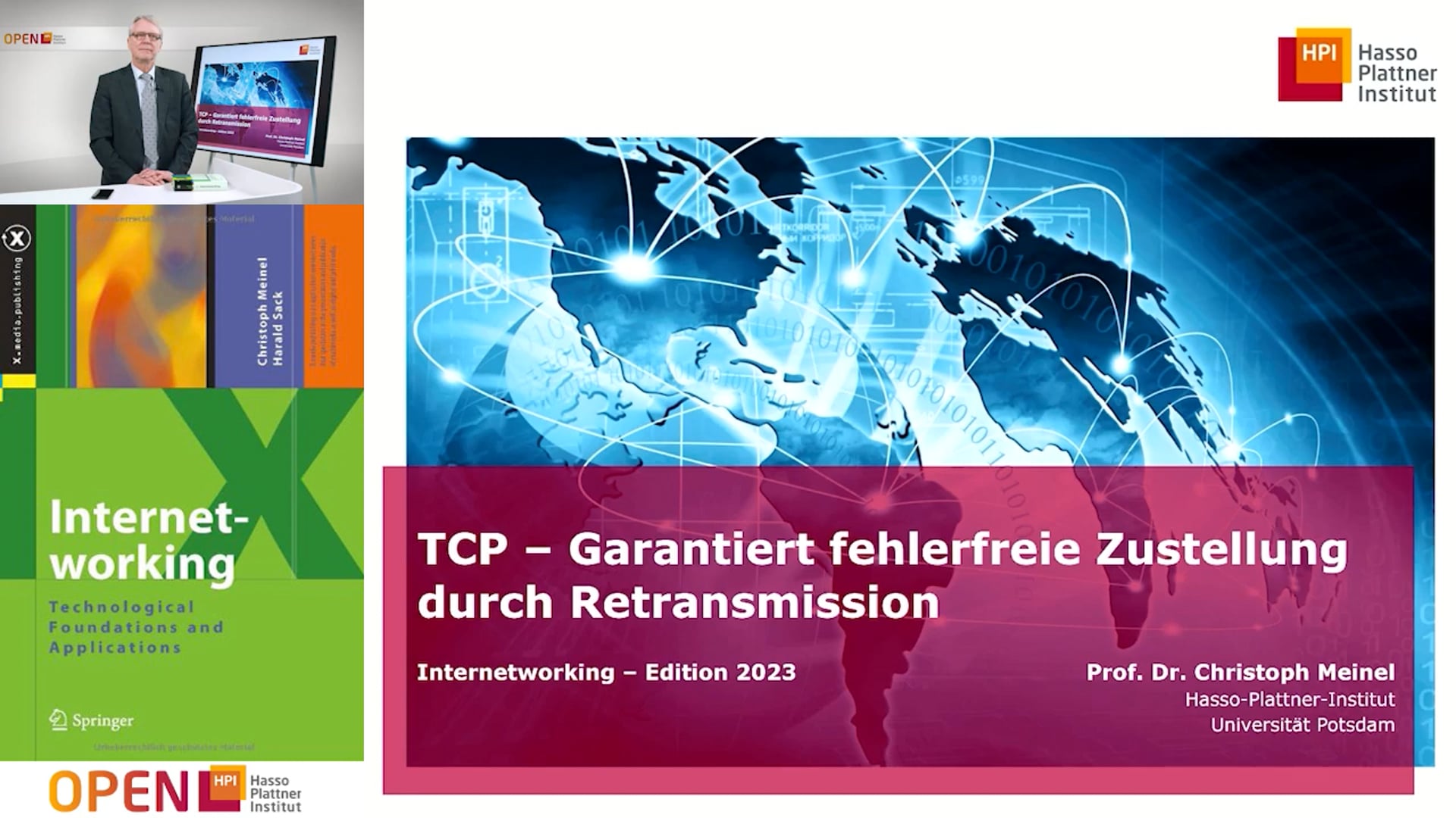 4.3 TCP Retransmission | Internetworking Edition 2023 | OpenHPI