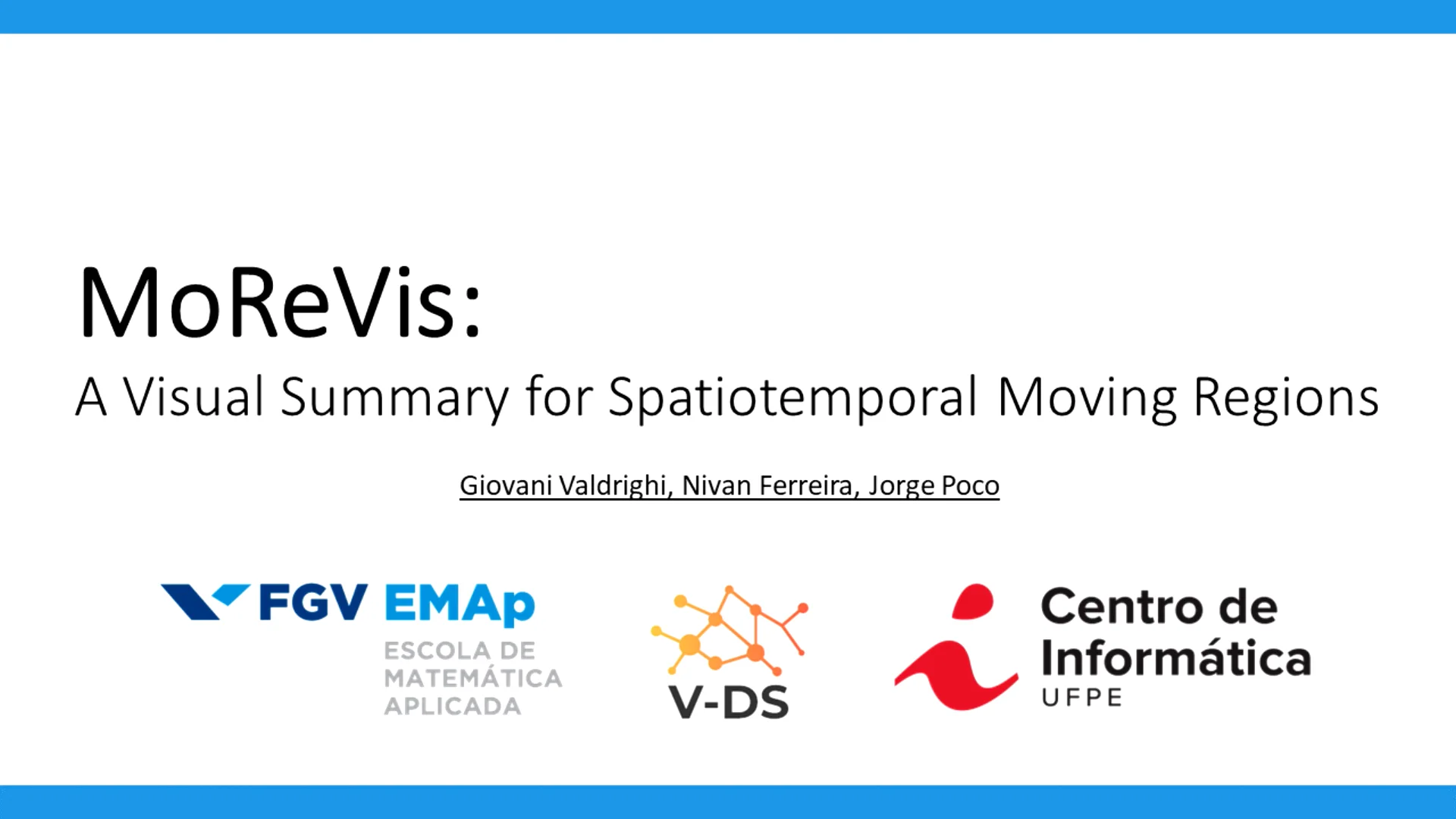 MoReVis: A Visual Summary for Spatiotemporal Moving Regions on Vimeo