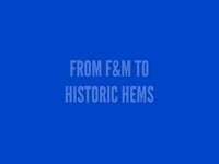F&M Voices From F&M to Historic Hems