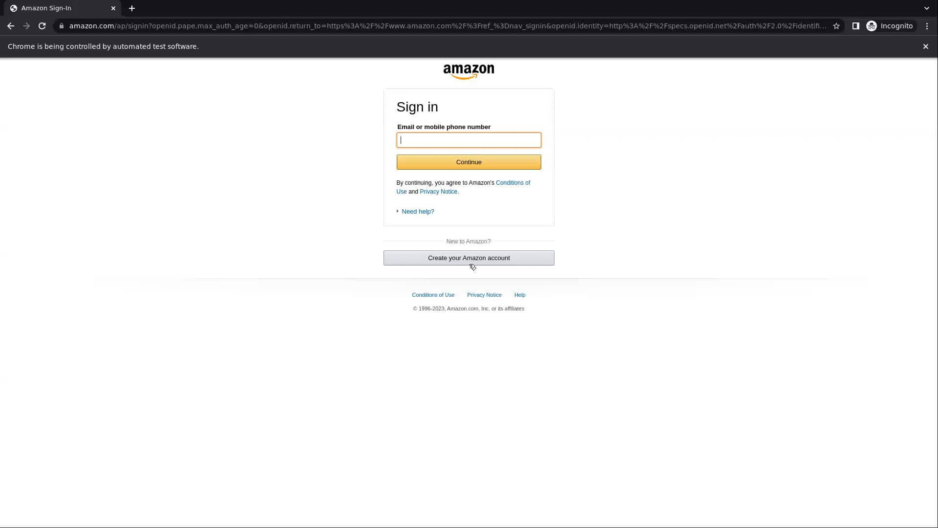 Test suite assignment on vimeo