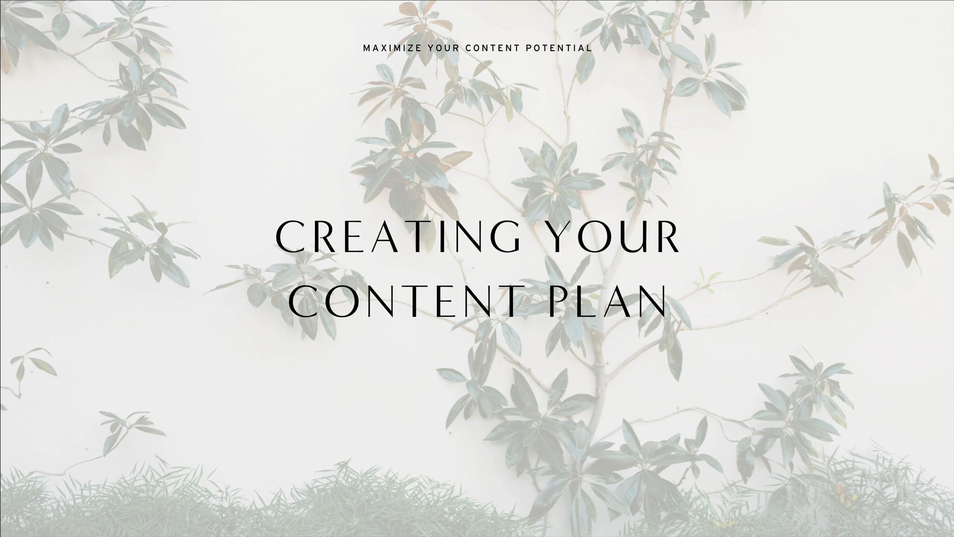 Creating Your Content Plan on Vimeo