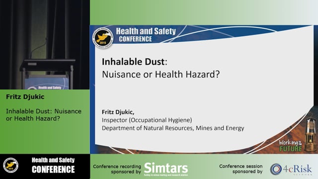 Djukic - Inhalable Dust: Nuisance or Health Hazard?