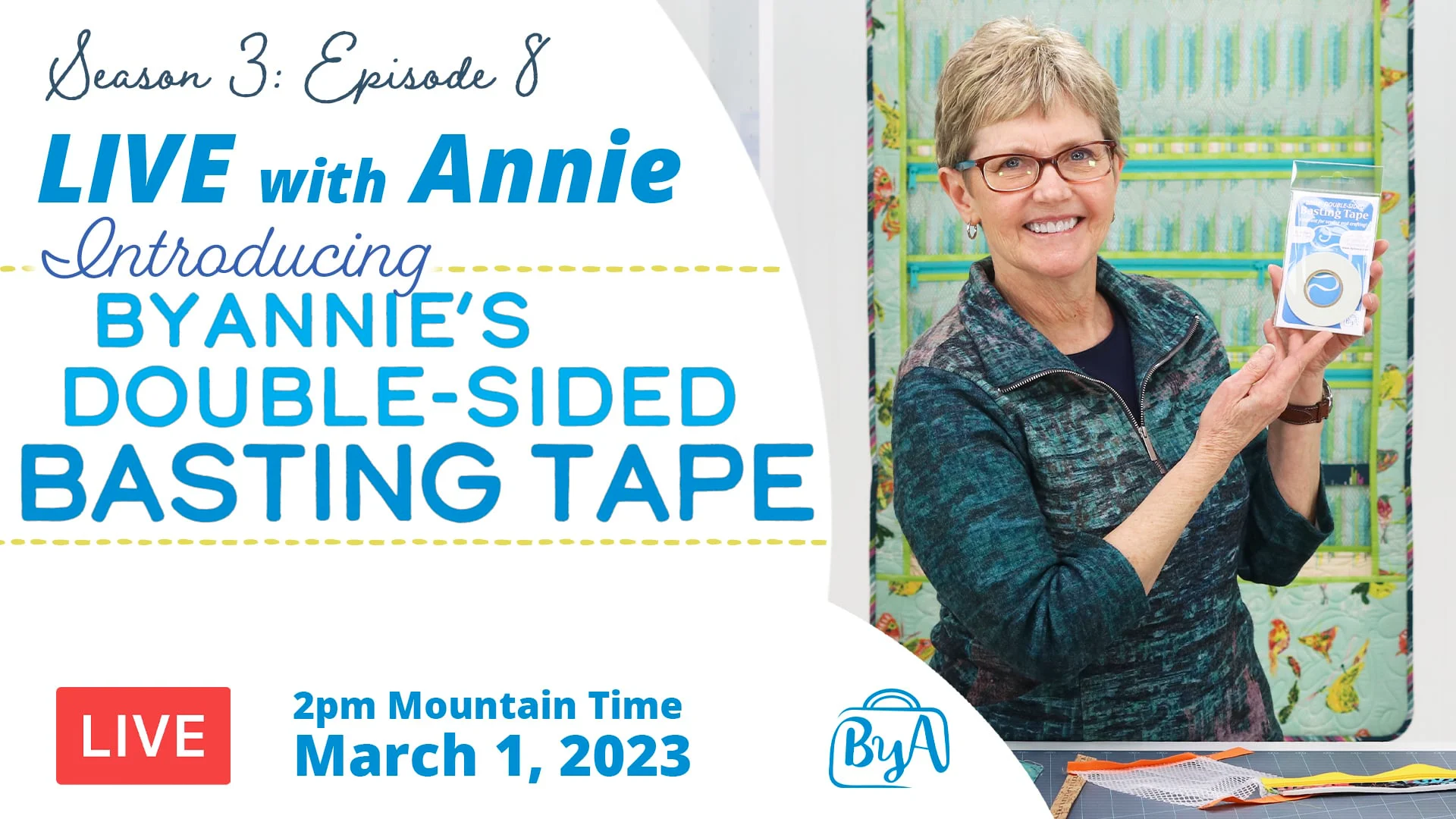 ByAnnie's Double-Sided Basting Tape