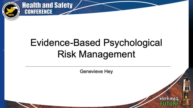 Hey - Evidence-Based Psychological Risk Management