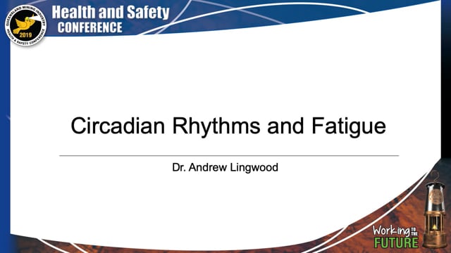 Lingwood - Circadian Rhythms and Fatigue