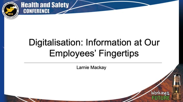 Mackay - Digitalisation: Information at Our Employees’ Fingertips