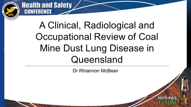 McBean - A Clinical, Radiological and Occupational Review of Coal Mine Dust Lung Disease in Queensland