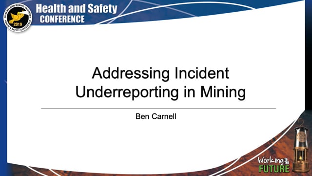 Carnell - Addressing Incident Underreporting in Mining