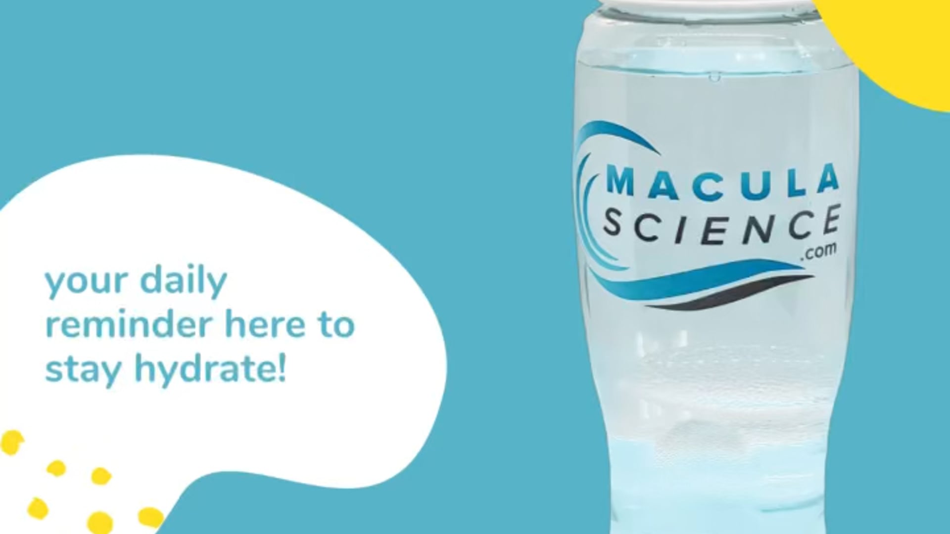 Macula Science Water Bottle