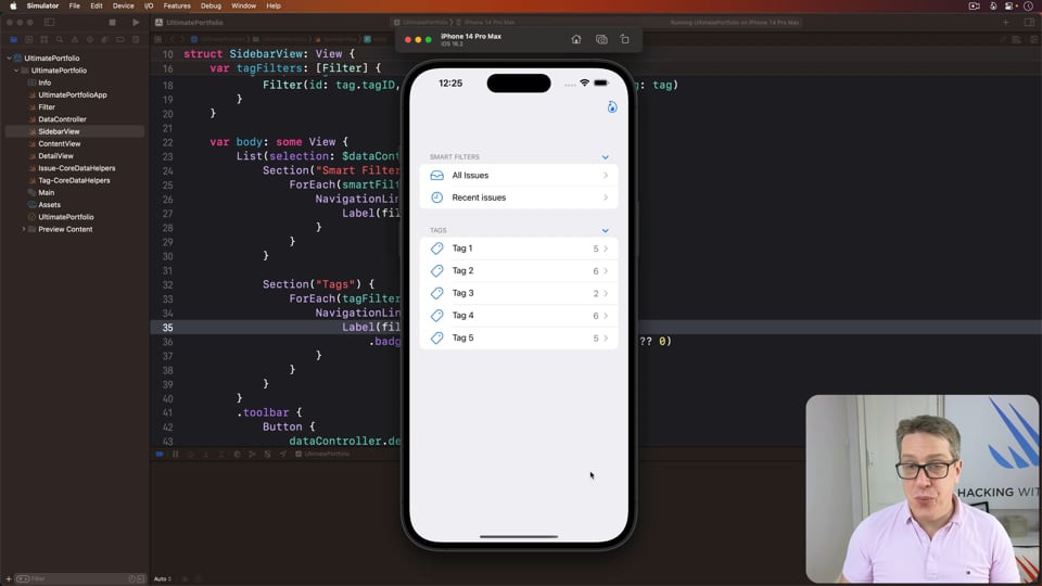 Showing, deleting, and synchronizing issues