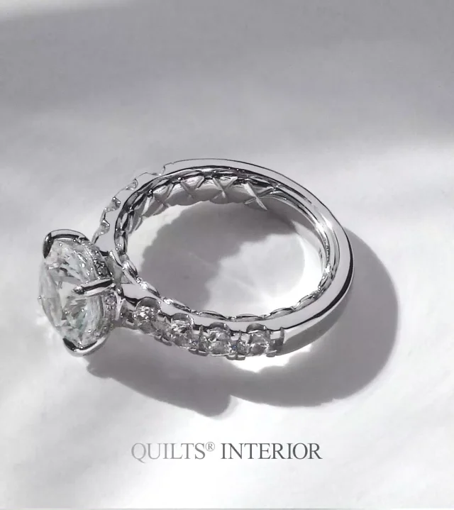 Rose Gold Diamond Engagement Ring — Quercus Raleigh Custom Engagement Rings