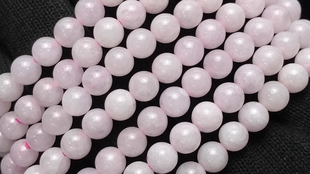 ラベンダー翡翠（ジェイダイト） ラウンド6mm ブレスレット｜天然石