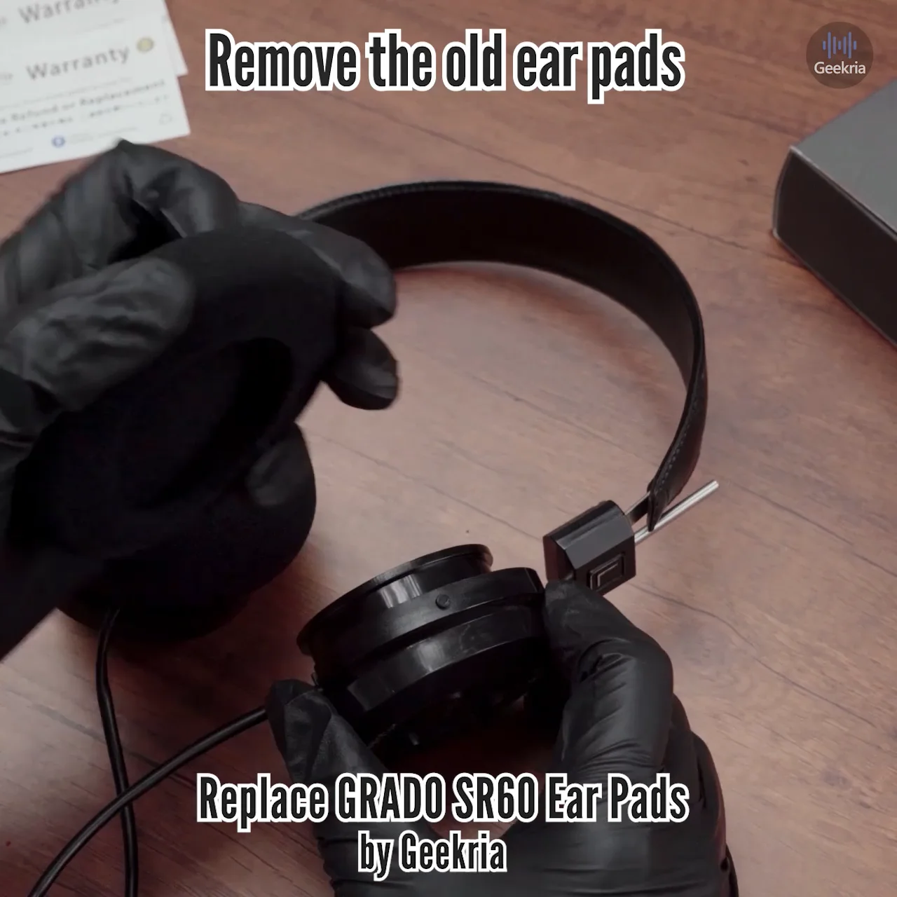 Coussinets D'oreille De Remplacement Pour Casque Grado (PS1000, GS1000i, SR80i...)