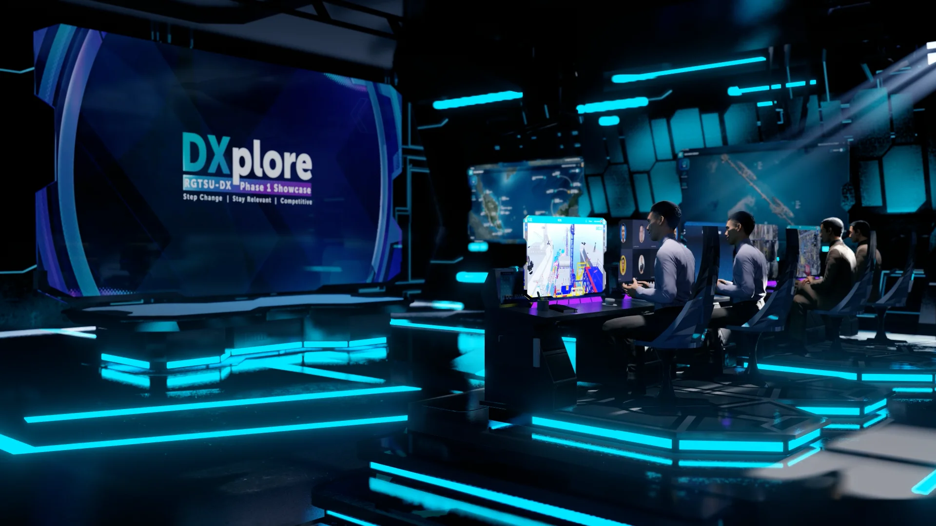 RGTSU - Command Centre 3D Rendering on Vimeo