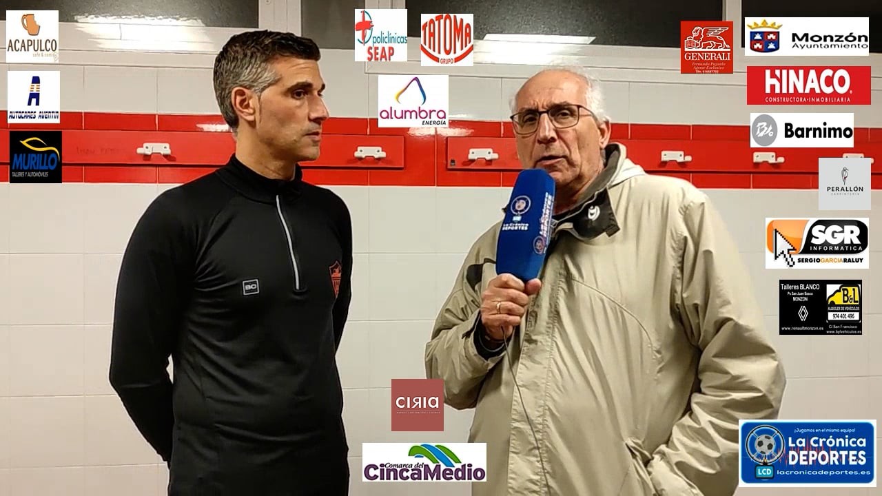 LA PREVIA / Monzón - Robres / J 23 / Cristian Abad (Entrenador At Monzón Alumbra) 3ª División