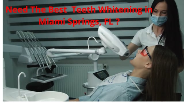 ⁣Apple Dental Group : Professional Teeth Whitening in Miami Springs, FL