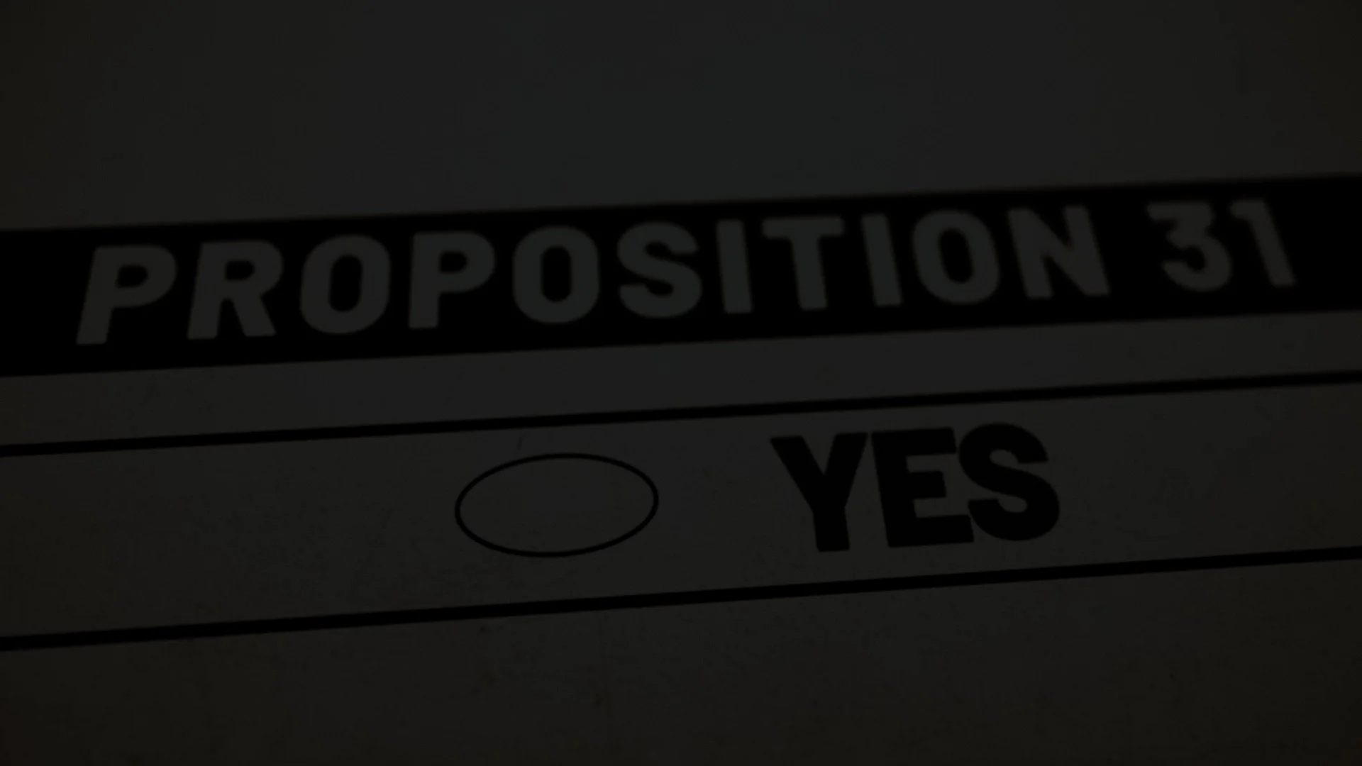 CA Prop 31 