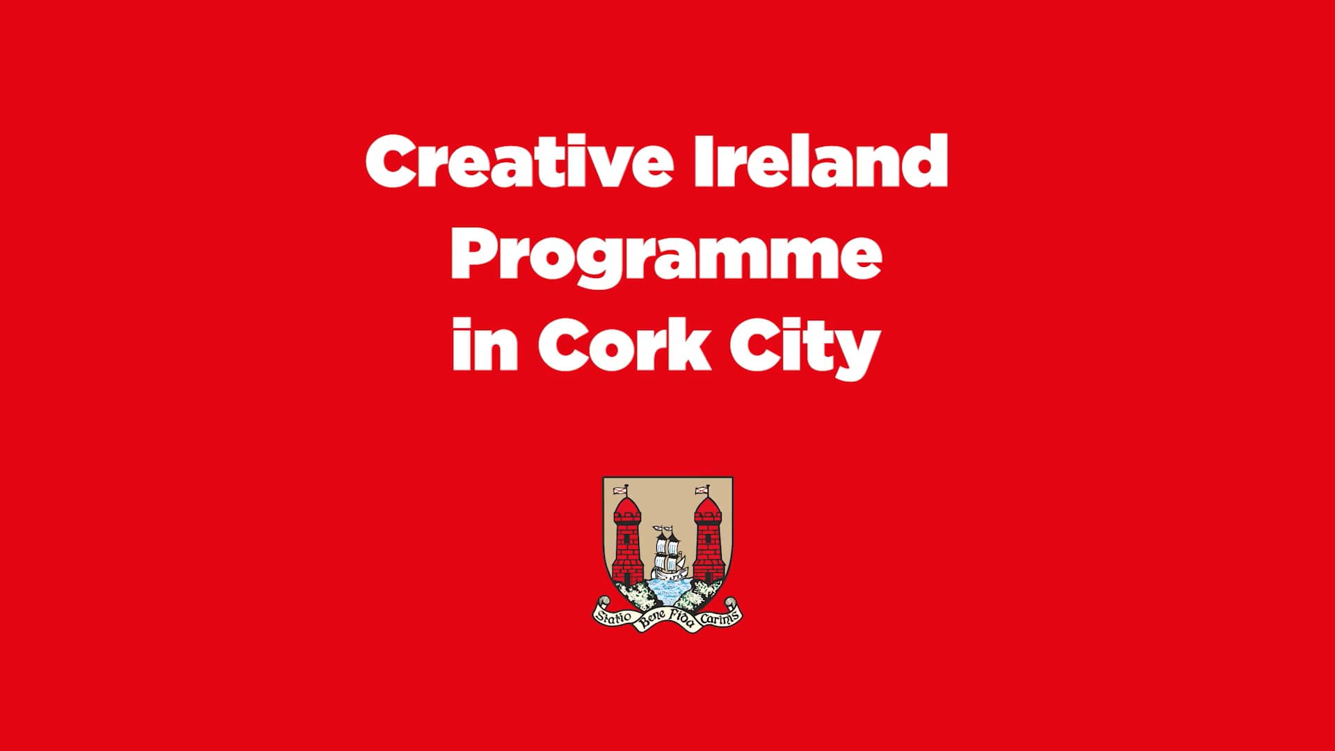 Creative Ireland Programme in Cork City on Vimeo