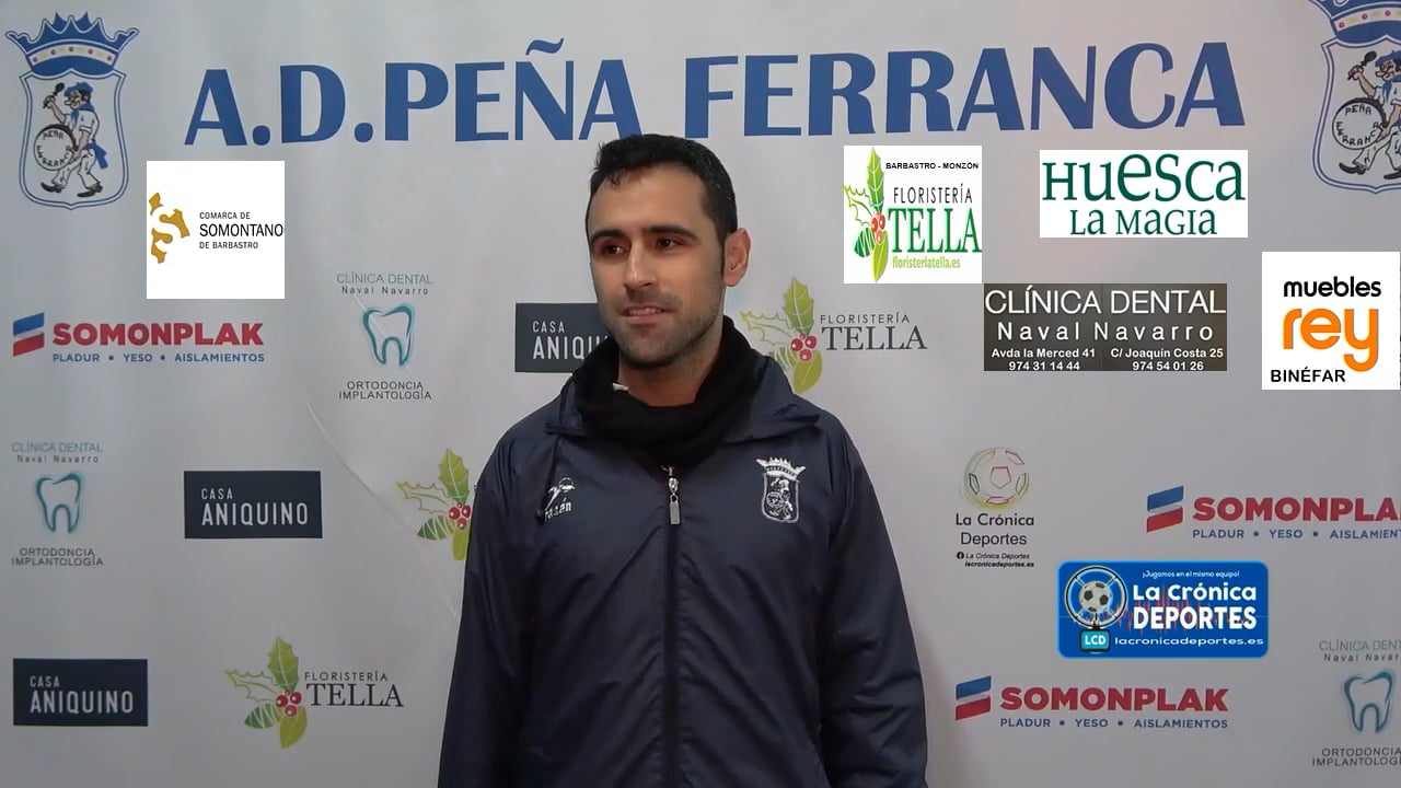 LA PREVIA / Peña Ferranca Tella - Peña Fragatina / JAVI RAUSELL (Jugador Ferranca) Jornada 22 / 1ª Regional Gr 2