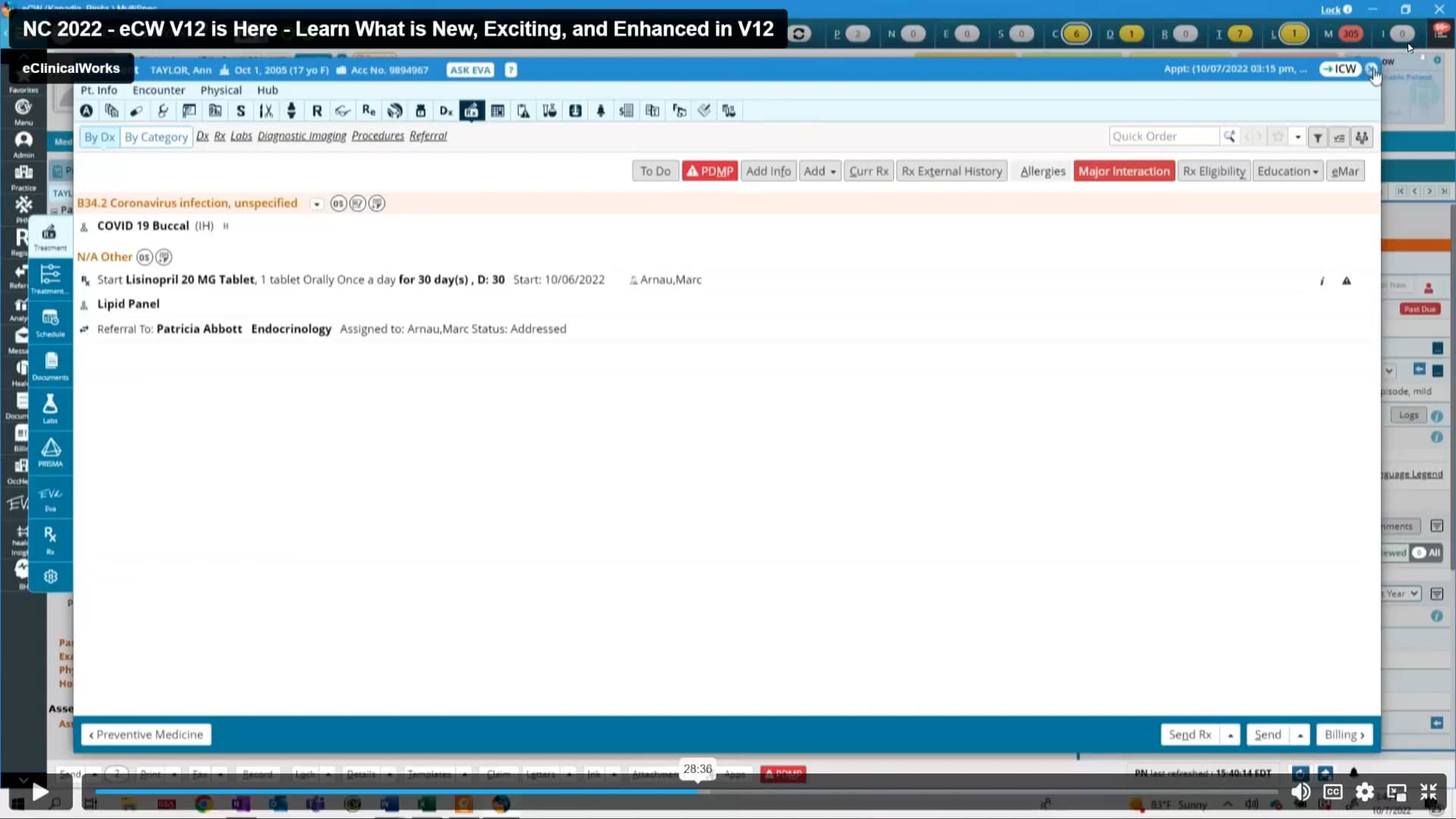 Ecw v12 enhancements orders status button on vimeo