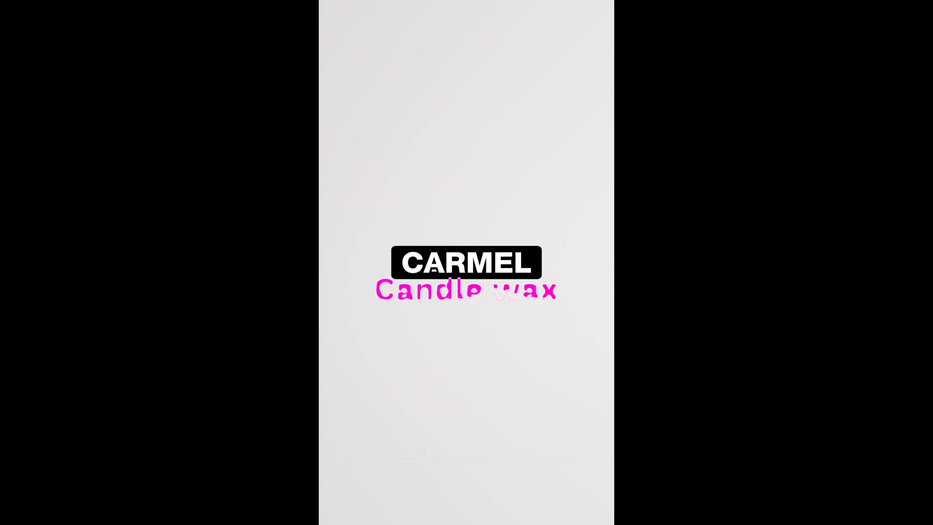 Candle wax Vertical
