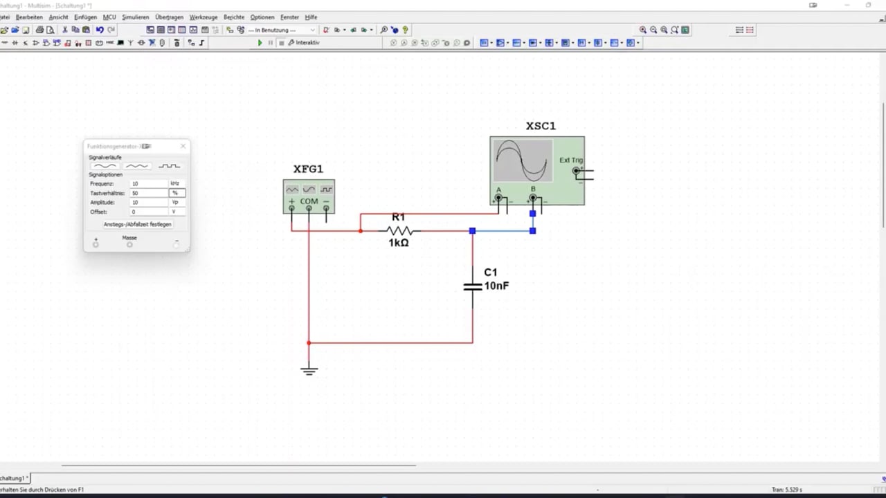 Integratorul RC