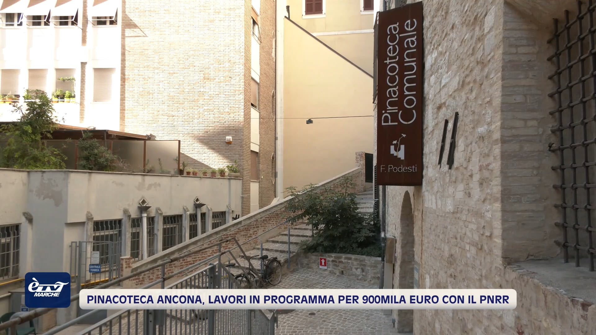 Pinacoteca Ancona, lavori in programma per 900mila euro con il Pnrr - VIDEO